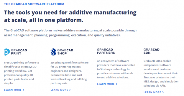 GrabCAD Unveils New Additive Manufacturing Direction with a New Homepage