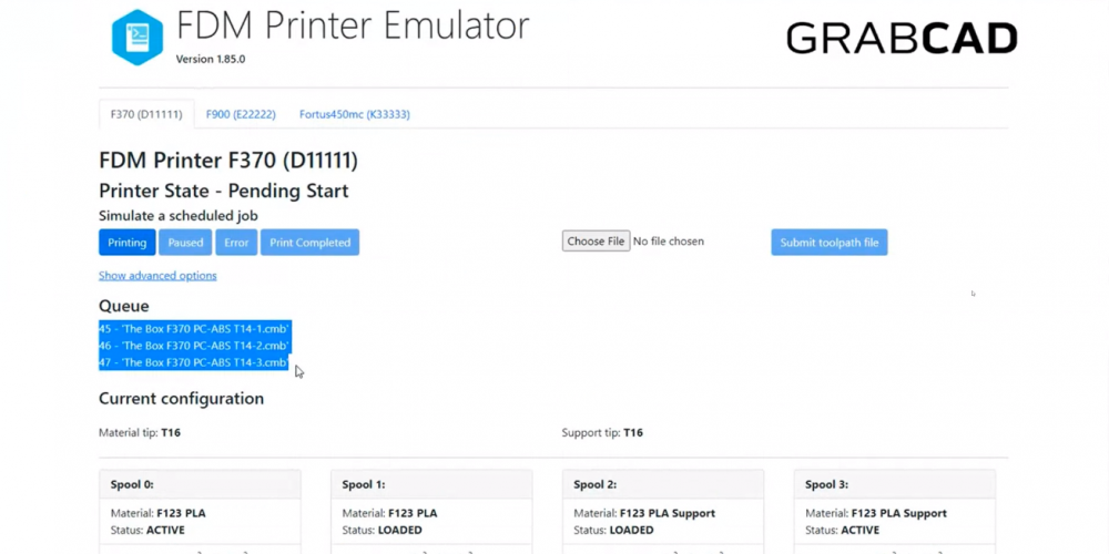 Printer emulator GrabCAD Blog