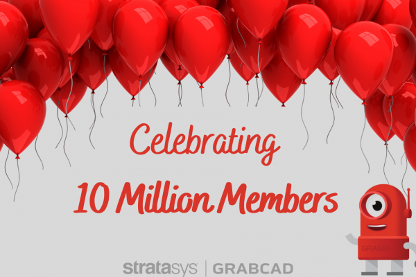 Celebrating 10 Million Members - GrabCAD Community